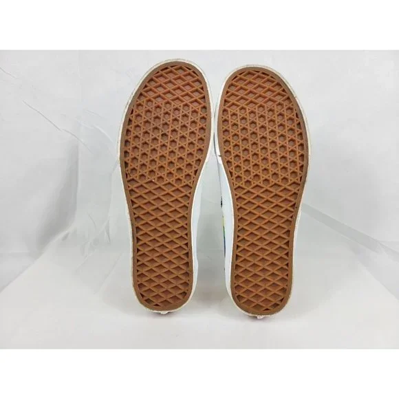 Vans Authentic Striped Shoes Sneakers Size Womens 8.5 Youth 7Y Black 500714 - Picture 11 of 11